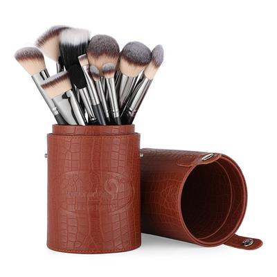 London Pride Cosmetics London Pride Cosmetics Brush Holder Cylinder shaped Orange Rust big Rust 300 gm - Face Brush