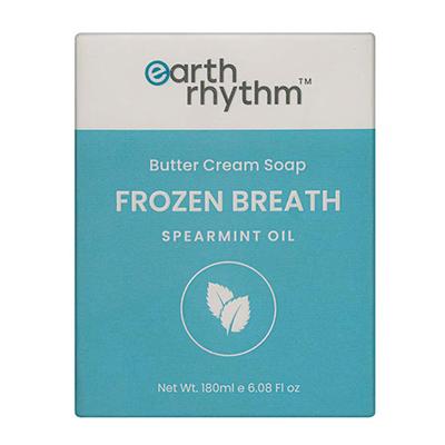 Earth Rhythm Frozen Breath Butter Cream Soap 100 gm - Soaps