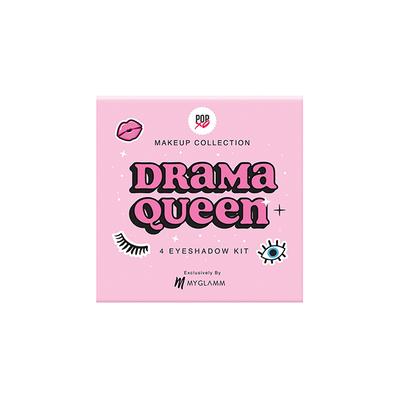 MyGlamm POPxo Makeup Collection -4 Eyeshadow Kit-Drama Queen 4 gm - Eye Shadow Palettes
