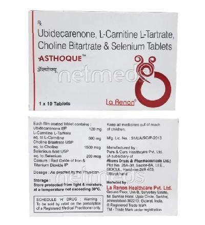 Asthoque Tablet 10'S - Supplements-Sup