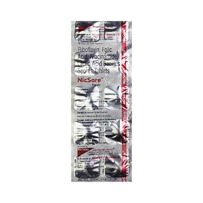 NICSORE Tablet 10's - Supplements-Sup
