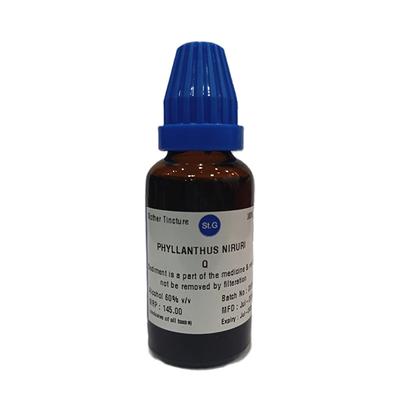 St. George's Phylanthus Niruri Mother Tincture Q 30 ml - Dilutions