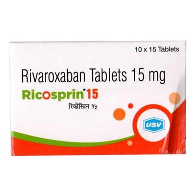 RICOSPRIN 15 Tablet 15's - Blood Clot-Ant