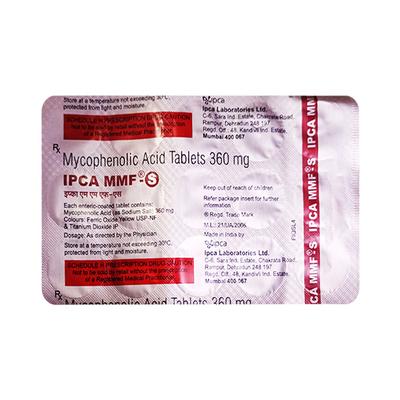 IPCA MMF S Tablet 15's - Immune Suppression