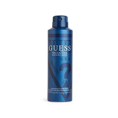 Guess Seductive Homme Blue Gift Set (Eau De Toilette 100Ml+Shower Gel 100Ml+Body Spray 170G + Pouch) 1's - Makeup Kits & Sets