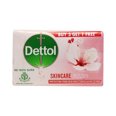 Dettol Soap - Skincare (Buy 3 Get 1 Free x 75 gm) - Soaps