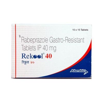 Rekool 40mg Tablet 15'S - Ulcer/Reflux/Flatulence-Aaa