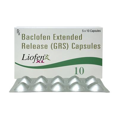 Liofen XL 10mg Capsule 10'S - Muscle Cramps/Spasticity-Mus