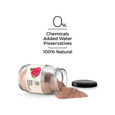 Brillare Real Rose Face Wash For Hydrated, Younger Looking Skin 45 gm - Face Wash & Cleansers