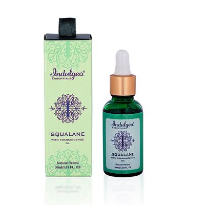 Indulgeo Essentials Squalane with Frankincense Oil Natural Retinol 30ml - Face Oils