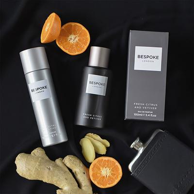 BESPOKE London Fresh Citrus and Vetiver Eau De Parfum 100 ml - Men Perfumes (Edt/Edp)