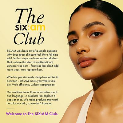 Sixam Glow Double Duty Cleanser, Gel To Foam Brightening Cleanser 100 ml - Face Wash & Cleansers