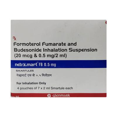 NEBZMART FB 0.5mg Smartule 7X2ml - Asthma/COPD-Ast