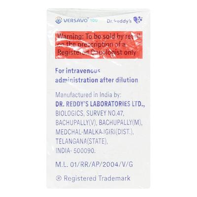 VERSAVO 100mg Injection 4ml - Cancer Oncology-Tar