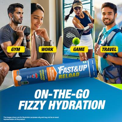 Fast&Up Reload Hydration & Energy Effervescent Tablet - Berry Flavour 20's - Energy Drinks