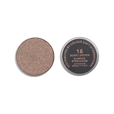 Europe Girl Single Diamond Eyeshadow 16 Dusky Brown NA 5 gm - Eyeshadow, Bases & Primers