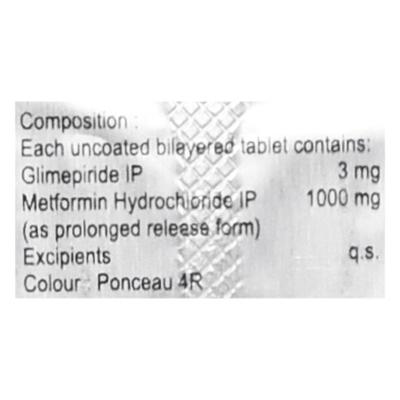 Glucoryl M3 Forte Tablet 15'S - Diabetes-Ant