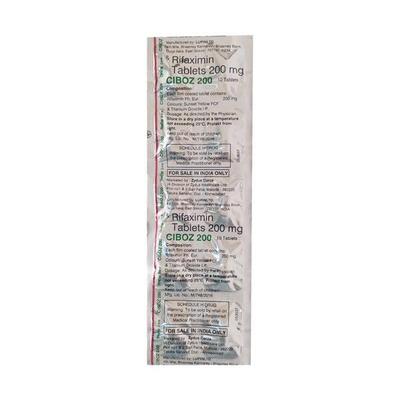 Ciboz 200mg Tablet 10'S - Bacterial Infections-OAB