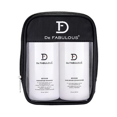 De Fabulous Reviver Hair Repair Shampoo & Conditioner Combo - Sulfate Free 500 ml - Shampoos
