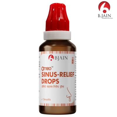 Bjain Omeo Sinus Relief Drops 30 ml - Homeopathic Drops