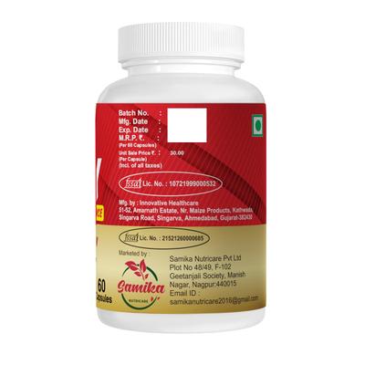 Samika Nutricare Nooky Male Performance Capsule 60's - Other Supplements