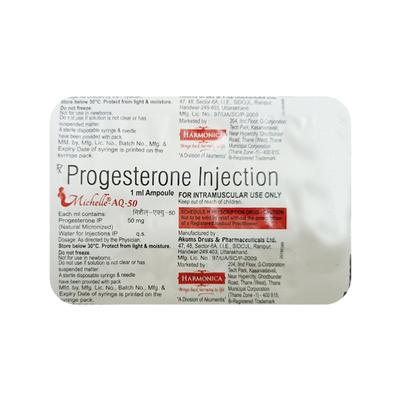 MICHELLE AQ 50 Injection 1ml - Hormonal Therapy-Oes