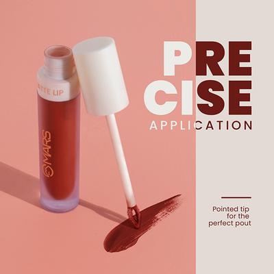 Mars Matte Lip Color, (Celebrity Red) 4.5 ml - Liquid Lipsticks