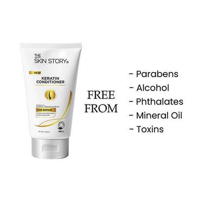 The Skin Story Keratin Conditioner 100 gm - Conditioners