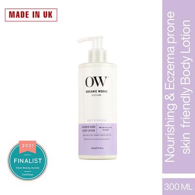 Orgainc Works Lavender Hand & Body Lotion 300 ml - Lotions & Creams