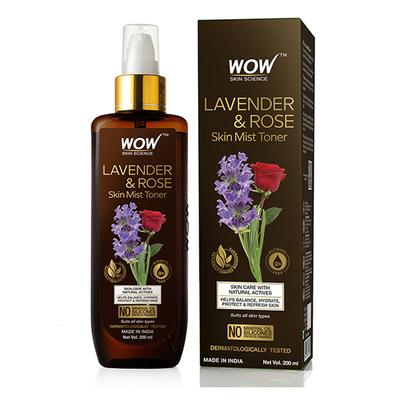 Wow Life Science Lavender & Rose Skin Mist Toner 200 ml - Deodorants/Roll-Ons