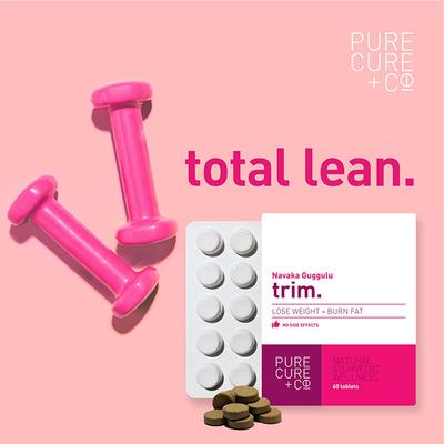 Pure Cure+Co. Navaka Guggulu Trim Tablets 60's - Weight Loss
