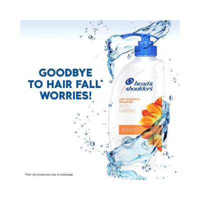 Head & Shoulders Anti-Hairfall Anti-Dandruff Shampoo For Women & Men 650 ml - Shampoos