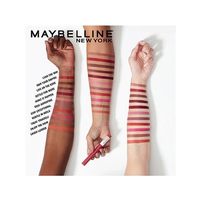 Maybelline New York Super Stay Crayon Lipstick, 35 Treat Yourself 1.2 gm - Lipsticks