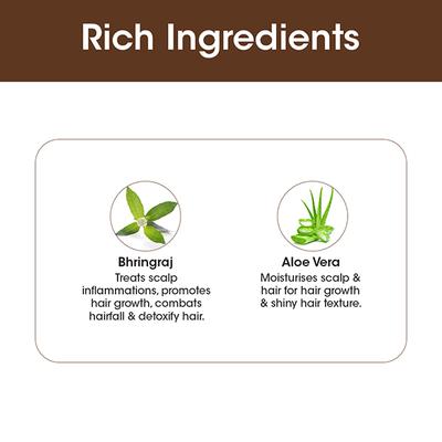 T.A.C - The Ayurveda Co. Bhringabali Shampoo with Mighty Bhringraj Hair Growth Miracle 250 ml - Shampoos