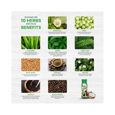 Dabur Vatika Enriched Coconut Hair Oil 450 ml - Hair Oils