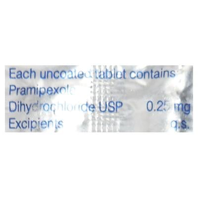 Pramipex 0.25mg Tablet 10'S - Parkinsonism-Apd