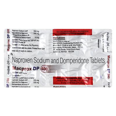 Macprox DP 500mg Tablet 10'S - Migraine