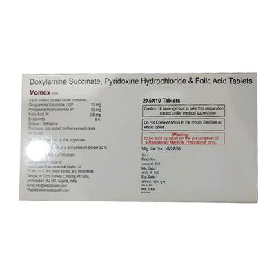 VOMEX Tablet 10's - Vomitting/Emesis-Ant