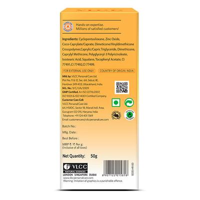 VLCC Mineral Sunscreen Tint SPF 50 Pa +++ All Skin Types 50gm - Face Sunscreen