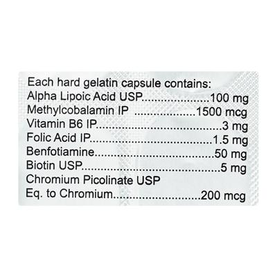 Jubinerv Capsule 10'S - Neuropathic Pain-Dru