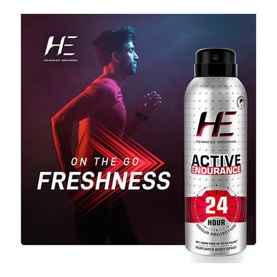 He Advanced Grooming Active Endurance Deodorant 150 ml - Men Perfumes (Edt/Edp)