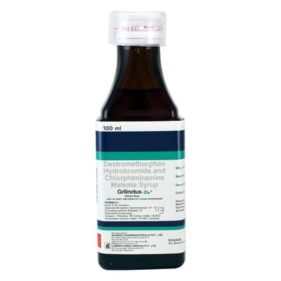 Grilinctus DX Syrup 100ml - Cough And Cold-Cou