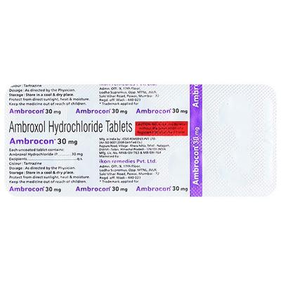 AMBROCON 30mg Tablet 10's - Asthma/COPD-Ast