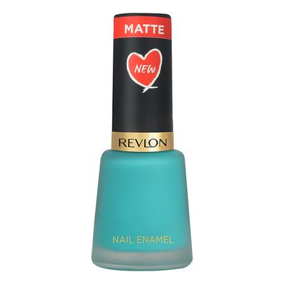 Revlon new Super Lustrous Nail Enamel Summer Matte-Ness -529 Marine Matte 8ml - Nail Polish