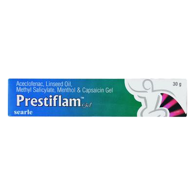 PRESTIFLAM Gel(Topical) 30gm - Pain relief-Nsa
