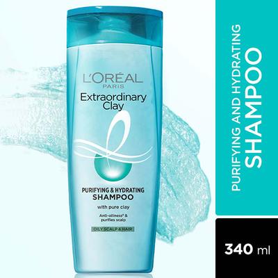 L'Oreal Paris Extraordinary Clay Shampoo 396 Ml - Shampoos