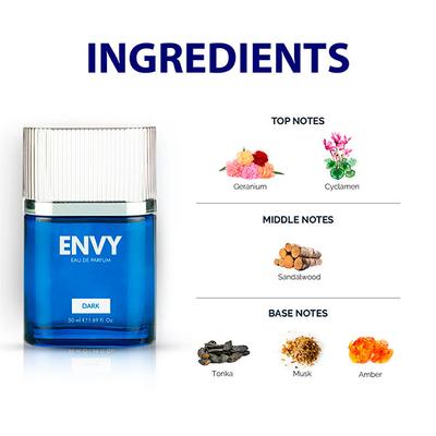 Envy Dark Eau De Parfum for Men 50 ml - Men Perfumes (Edt/Edp)