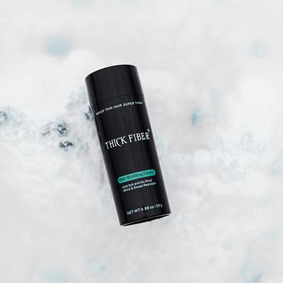 Thick Fiber Hair Building Fibers (Black) M - Fine Hair -Hair Thickening Fibers For Unisex 25 gm - Hair Treatment