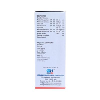 German's Haemoplus Care and Cure Tonic 125 ml - Speciality Medicine