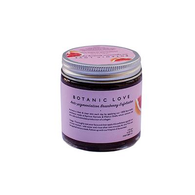 Botanic Love Anti Pigemtation Bearberry Exfoliator 130 gm - Face Scrubs